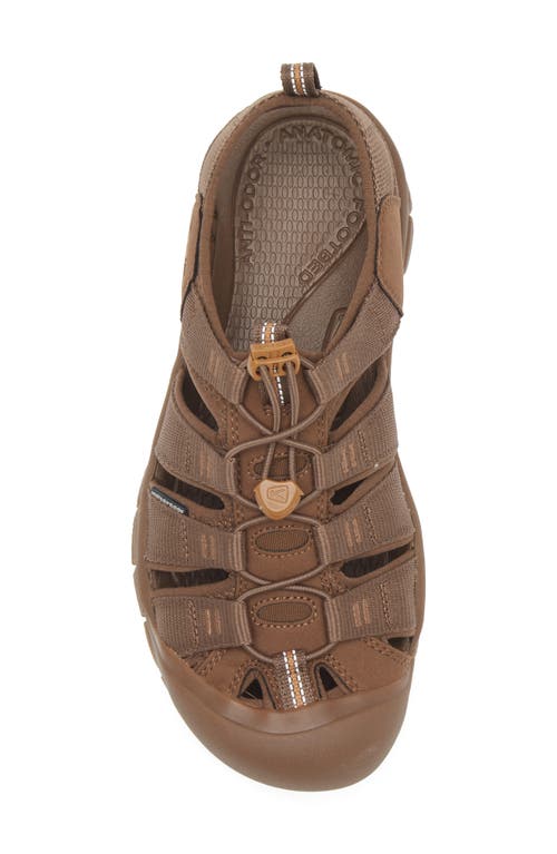 Keen Newport H2 Sandal In Monochrome/dark Earth
