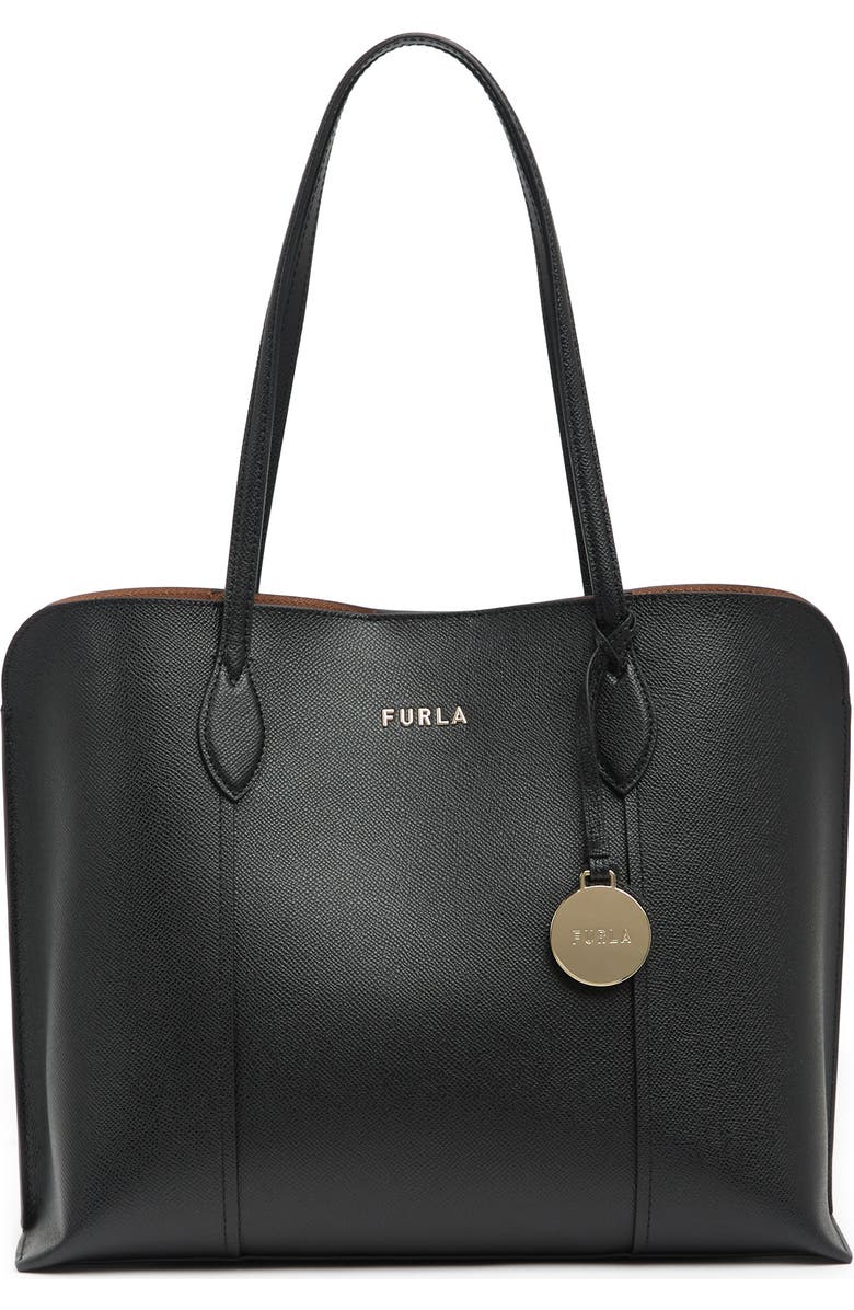 Furla Vittoria Leather Tote Bag, Main, color,