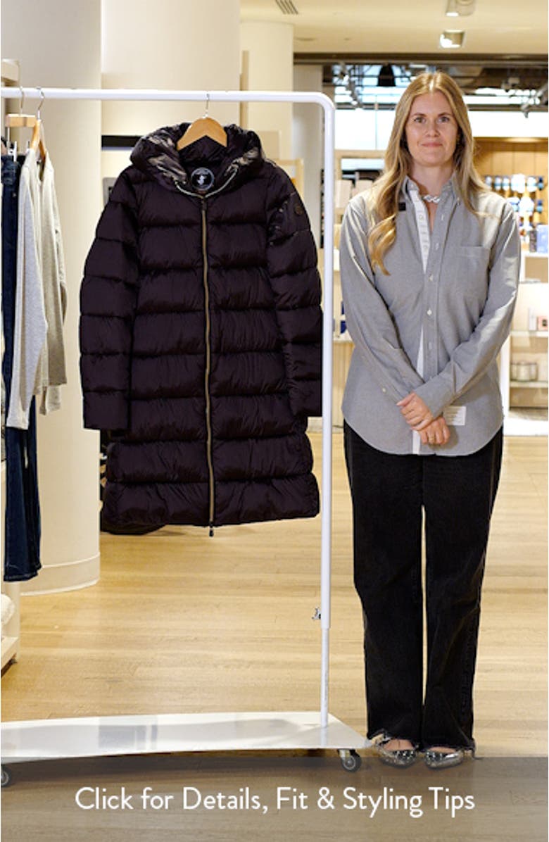 Lysa Water Repellent Hooded Puffer Jacket, sales video thumbnail