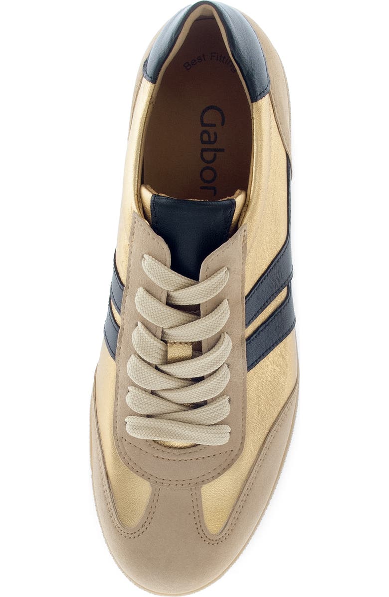 Gabor 63.300 Sneaker, Alternate, color, Gold