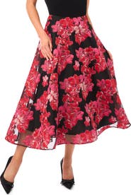 Ted Baker Fiona Floral Brocade Midi Skirt