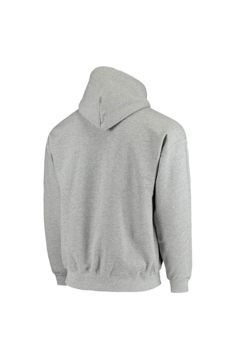 VICTORY LABEL Men's Heathered Gray Kentucky Derby 146 Pullover Hoodie, Alternate, color, 
