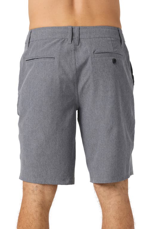 O'neill Reserve Water Repellent Shorts In Heather Grey