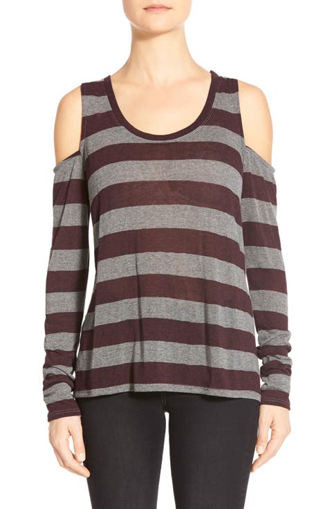 Matty M Cold Shoulder Tee