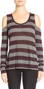 matty m. Matty M Cold Shoulder Tee