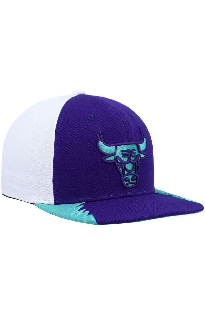 Mitchell & Ness Men's Mitchell & Ness Purple Chicago Bulls Day 5 Snapback Hat, Alternate, color, Purple