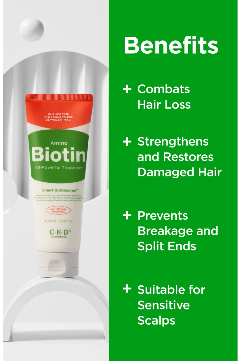 Amino Biotin Hair Treatment, Alternate, color, NO COLOR