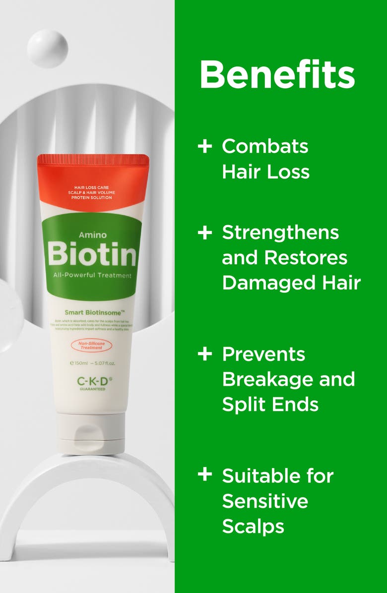CKD Amino Biotin Hair Treatment, Alternate, color, 