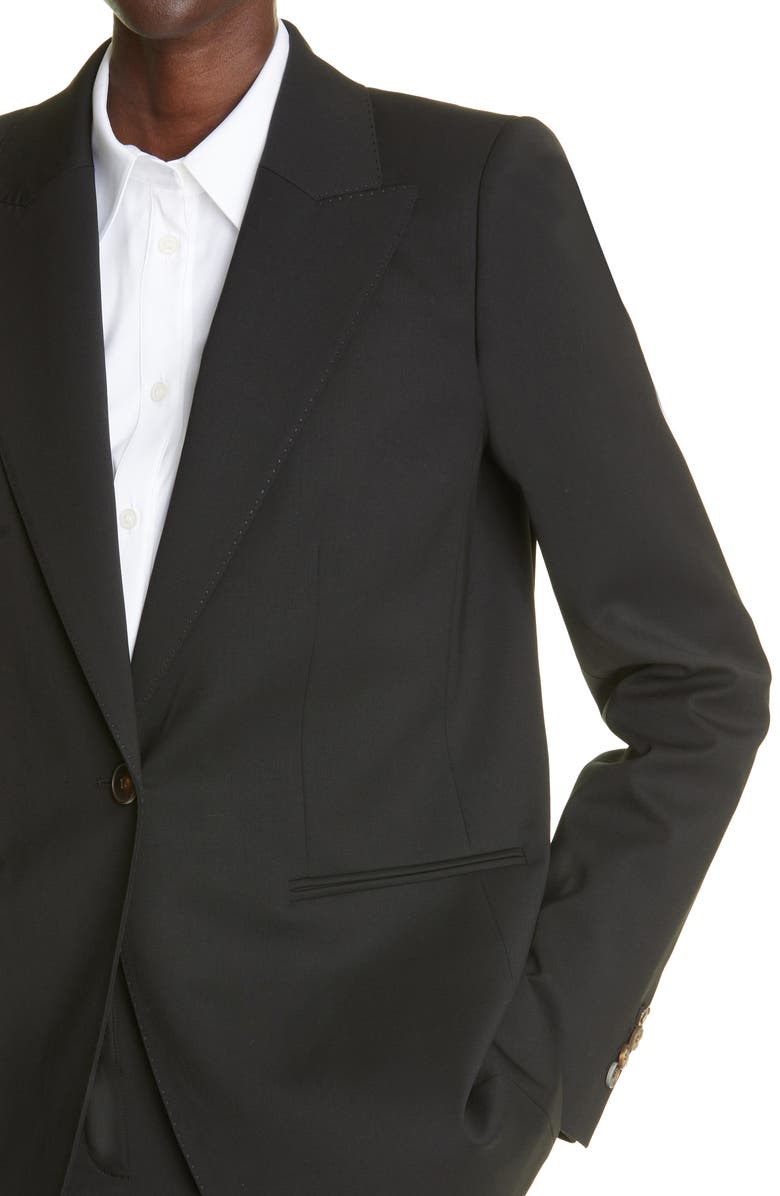 Lafayette 148 New York Whitney Stretch Wool Blazer, Alternate, color, 