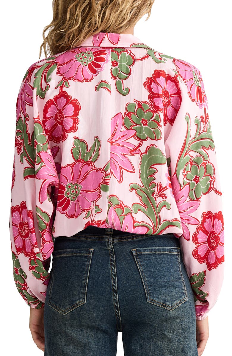 Talisman the Label Hazel Floral Print Button Up Shirt, Alternate, color, 