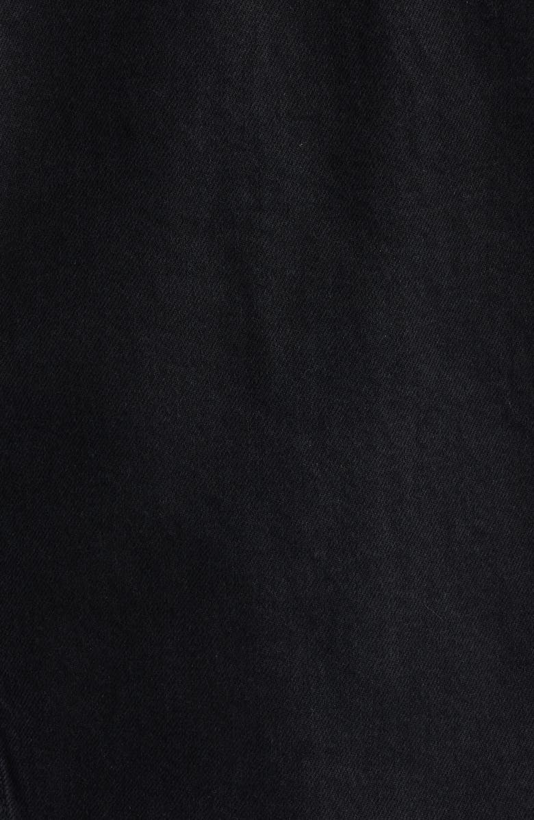 Mavi Jeans Luna Denim Trucker Jacket, Alternate, color, Dark Smoke