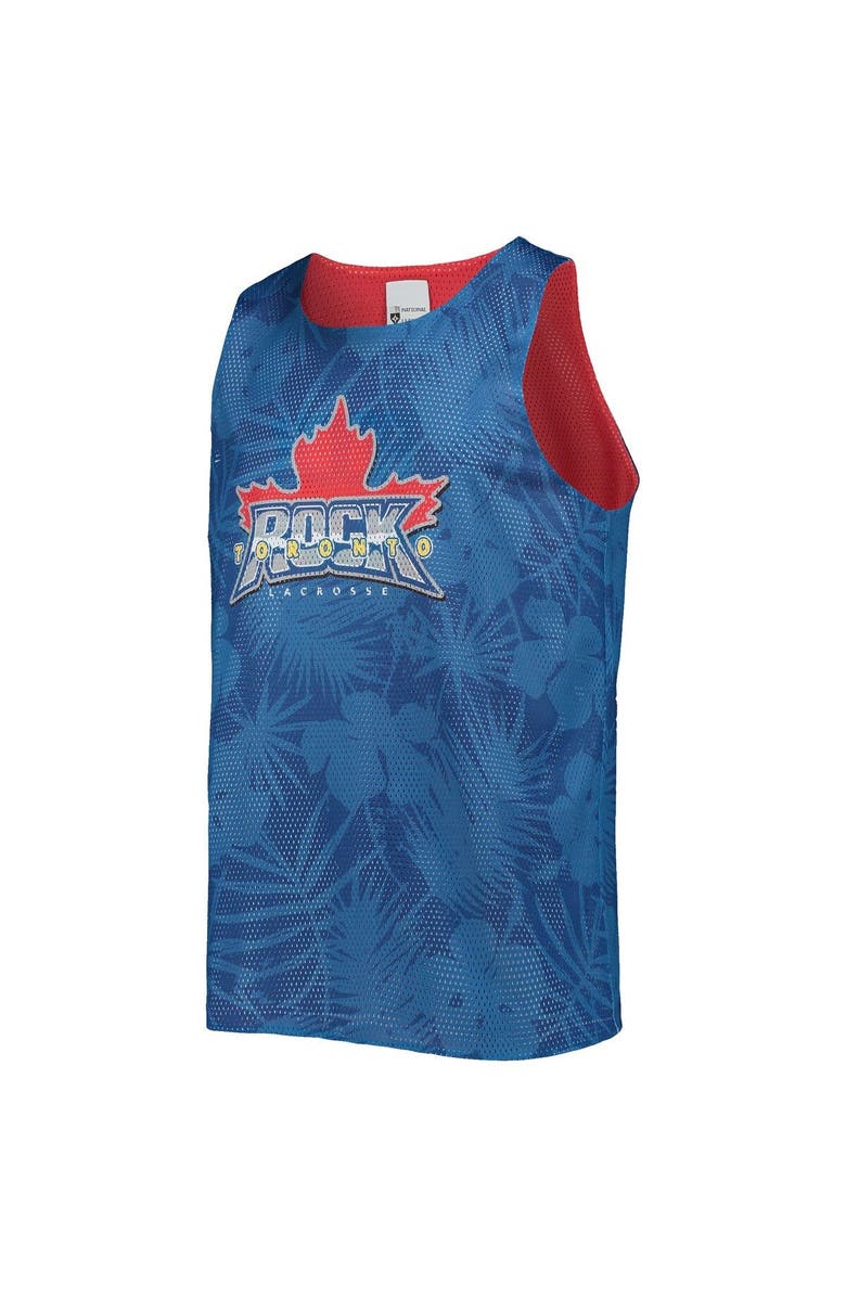 FOCO Men's FOCO Blue/Red Toronto Rock Reversible Mesh Tank Top, Alternate, color, Blue