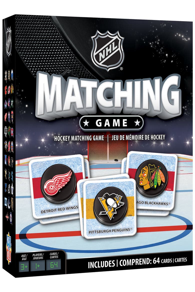NHL - League Matching Game, Main, color, Multicolor