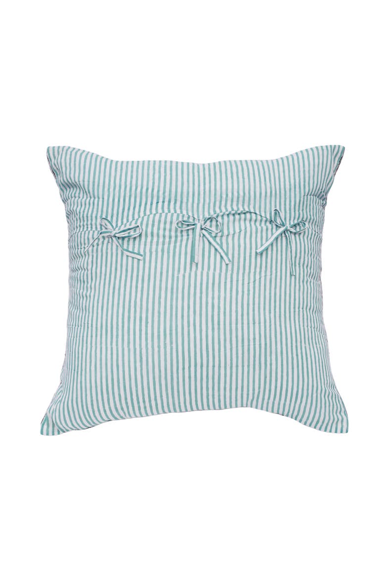 Victory Surf Cotton Euro Sham 26" x 26", Alternate, color, Blue