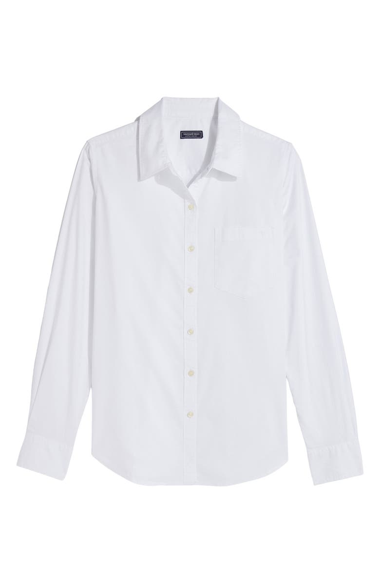 vineyard vines Stretch Cotton Oxford Button-Up Shirt, Alternate, color, 
