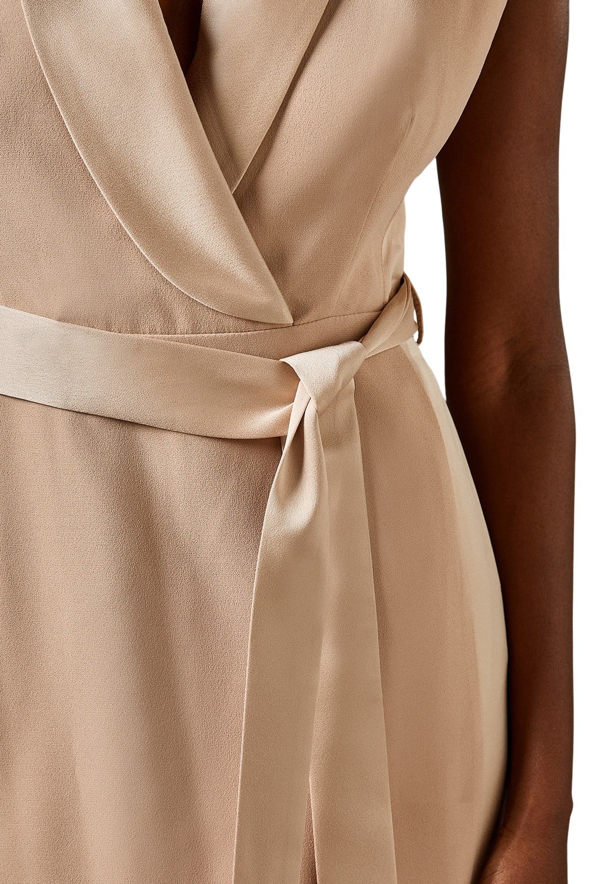 coast tux satin dress Coast Women's Tux Satin Dress in Lemon