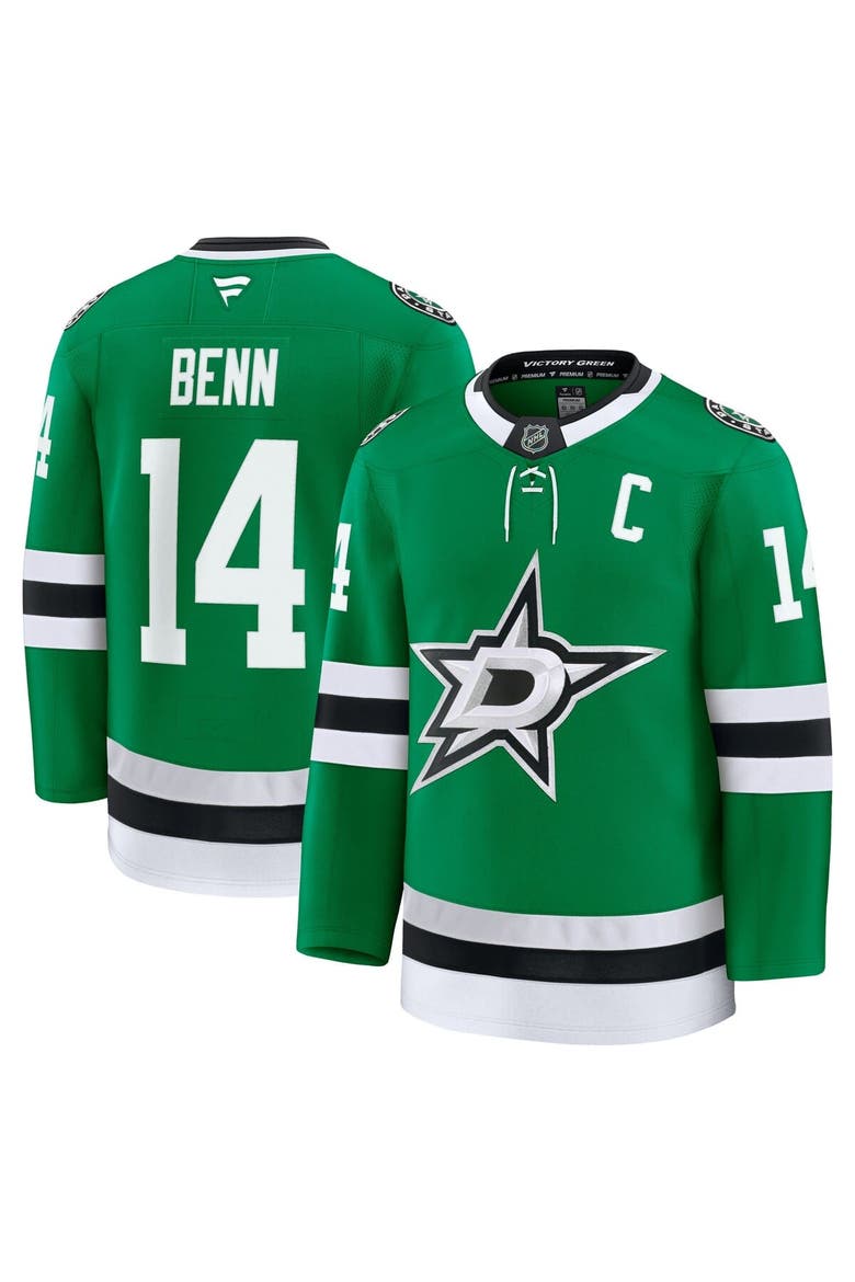 Men's Fanatics Jamie Benn Kelly Green Dallas Stars Home Premium Jersey, Alternate, color, Kelly Green