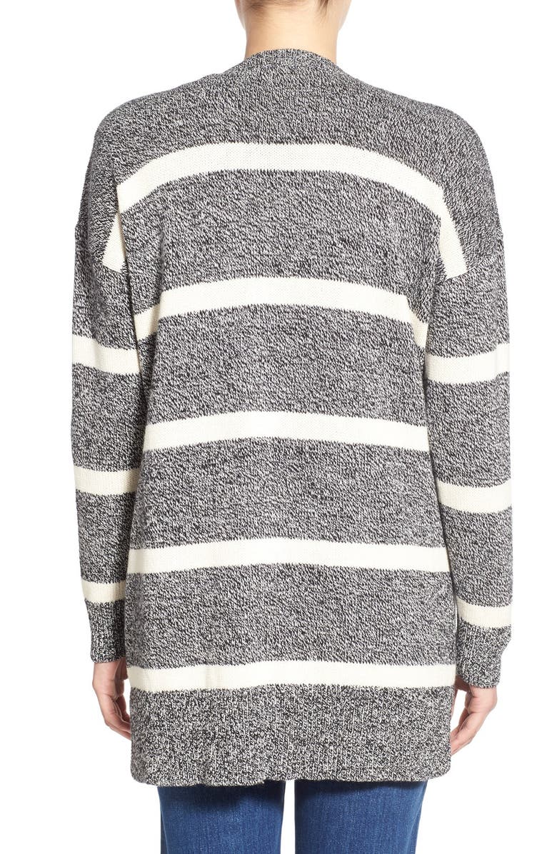 Madewell 'Charlie' Stripe Cardigan, Alternate, color, 