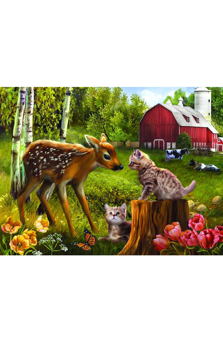 Sunsout Want to be Friends 500 piece Jigsaw Puzzle for Adults, Alternate, color, Multicolor