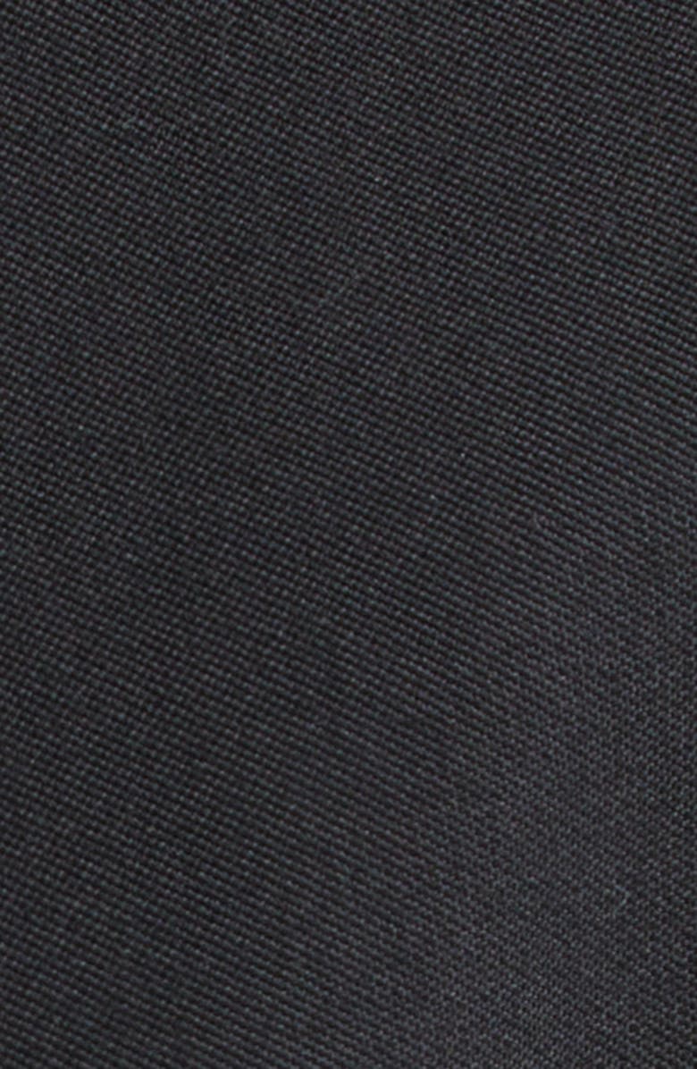 Versace Wool Grain de Poudre Jacket, Alternate, color, Black