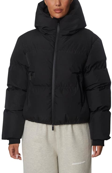 Short Pp Padded Hooded Jacket