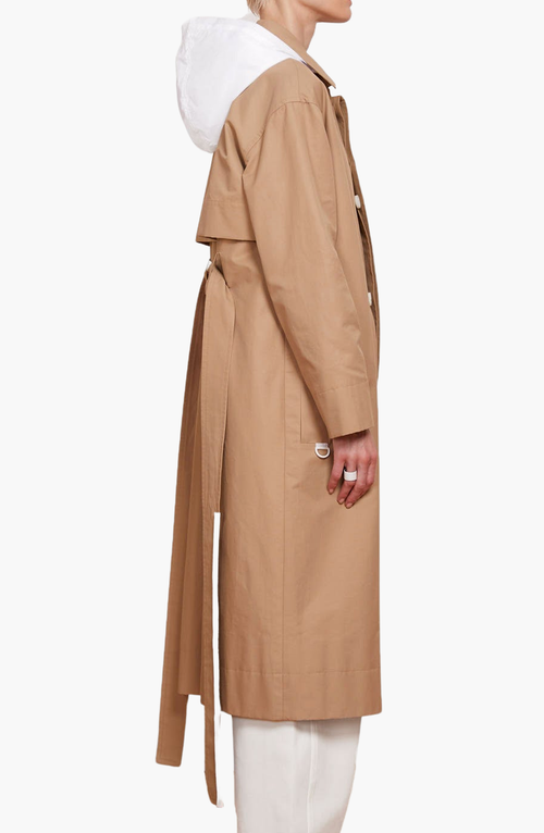 Caalo Reversible Sustainable Down Coat In Camel