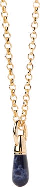 PDPAOLA Sodalite Drop Pendant