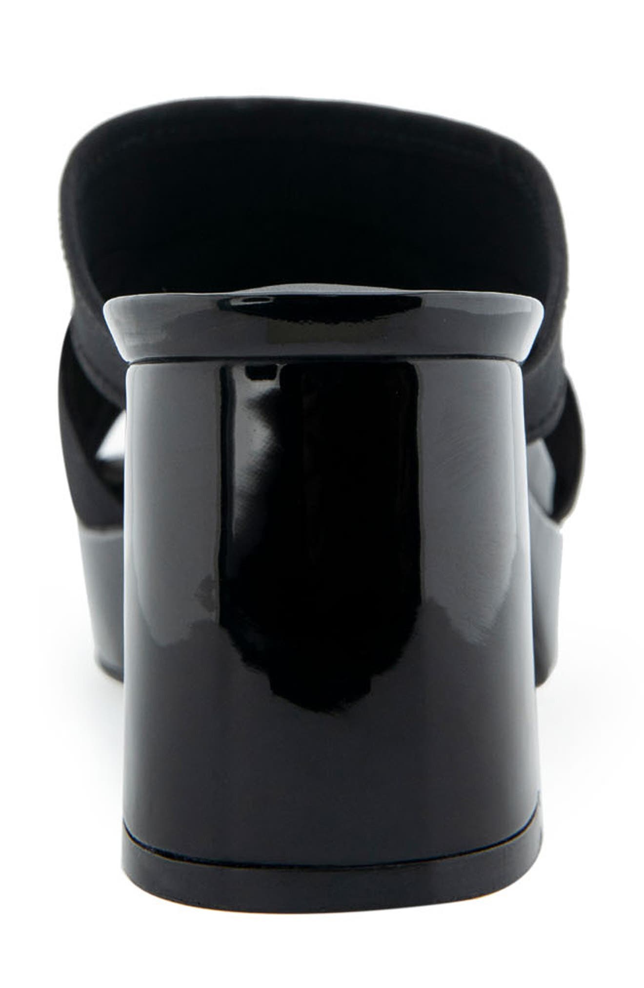 Aerosoles Carma Platform Sandal, Alternate, color, Black Elastic