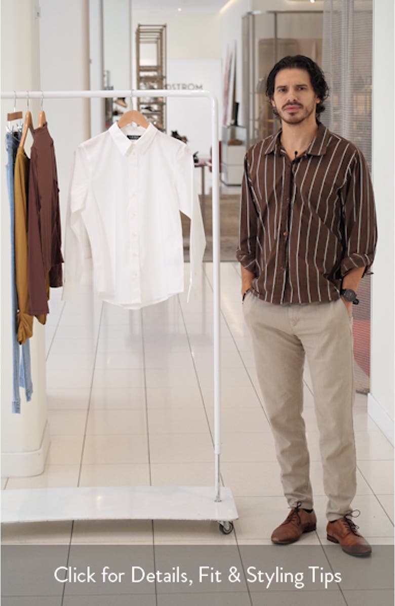 Easy Care Stretch Cotton Shirt, sales video thumbnail