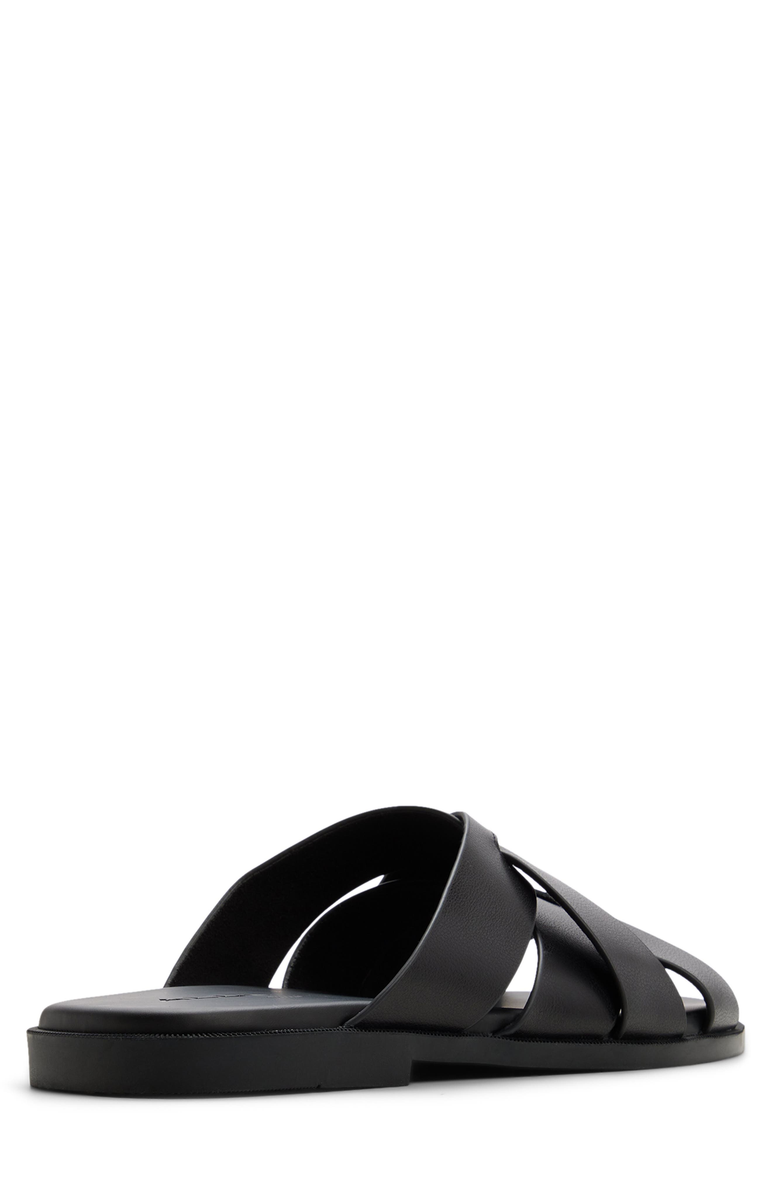 ALDO Birchill Slide Sandal, Alternate, color, Black