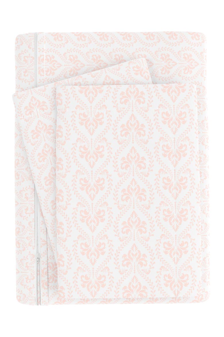 IENJOY HOME Premium Ultra Soft Classic in Pink Pattern 3-Piece Duvet Cover Set, Alternate, color, PINK
