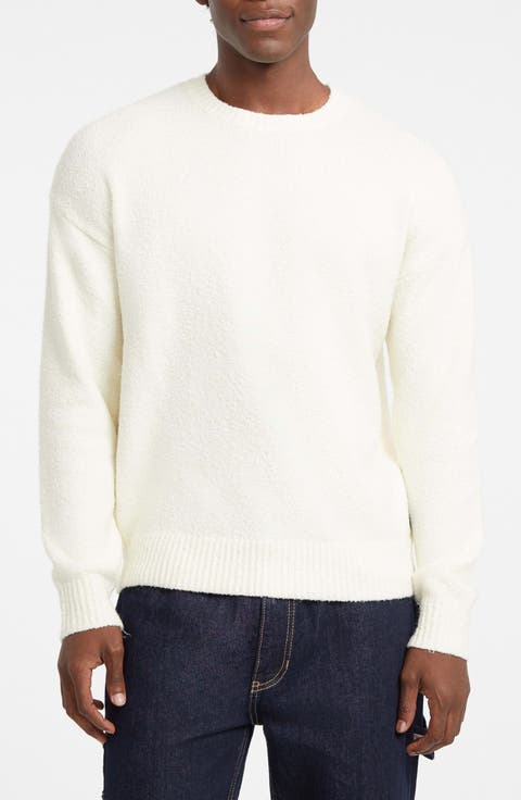 Bouclé Crewneck Sweater