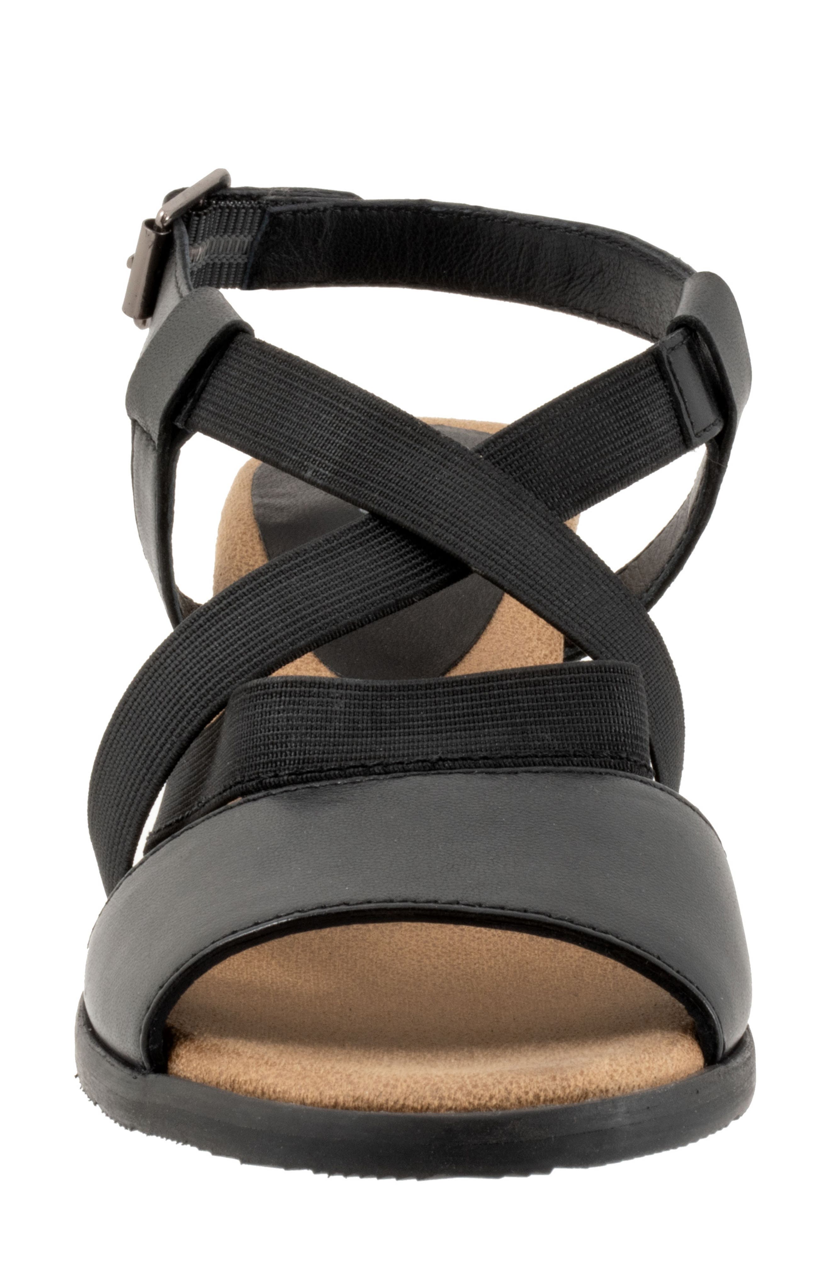 Trotters Meadow Ankle Strap Sandal, Alternate, color, Black