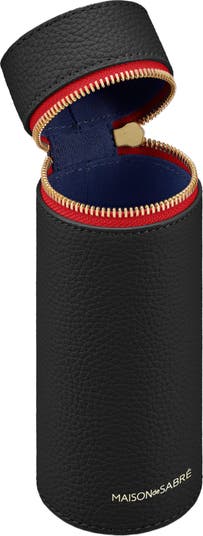 MAISON de SABRÉ Leather Brush Case | Nordstrom