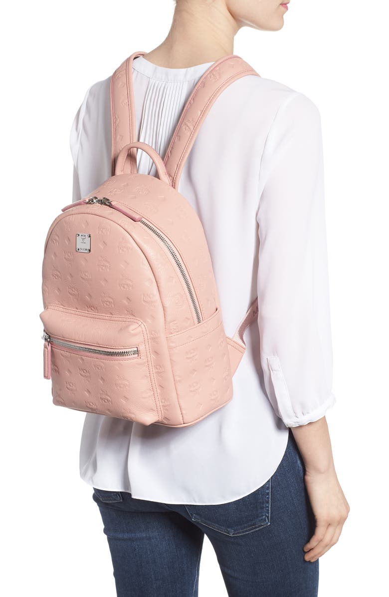 MCM Ottomar Leather Backpack, Alternate, color,