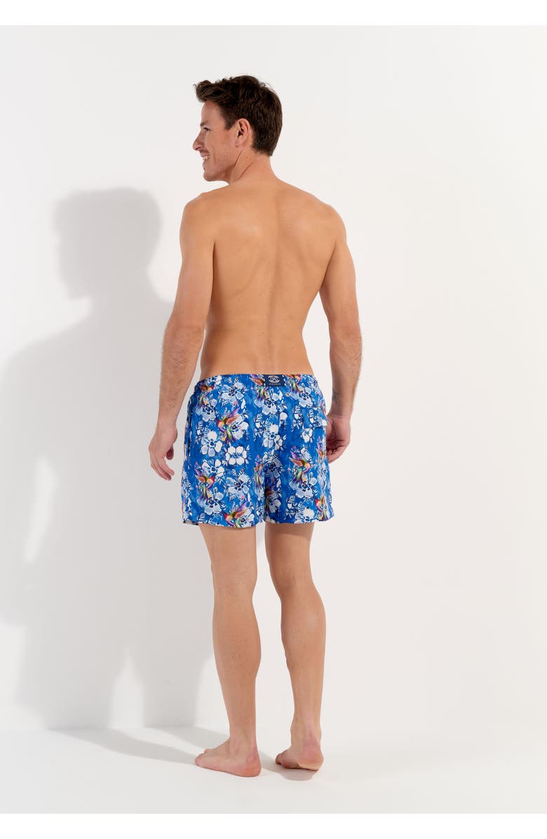 HOM Colibris Beach Boxer, Alternate, color, Blue Print