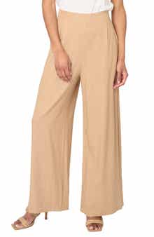 GIBSONLOOK Linen Blend Wide Leg Pants