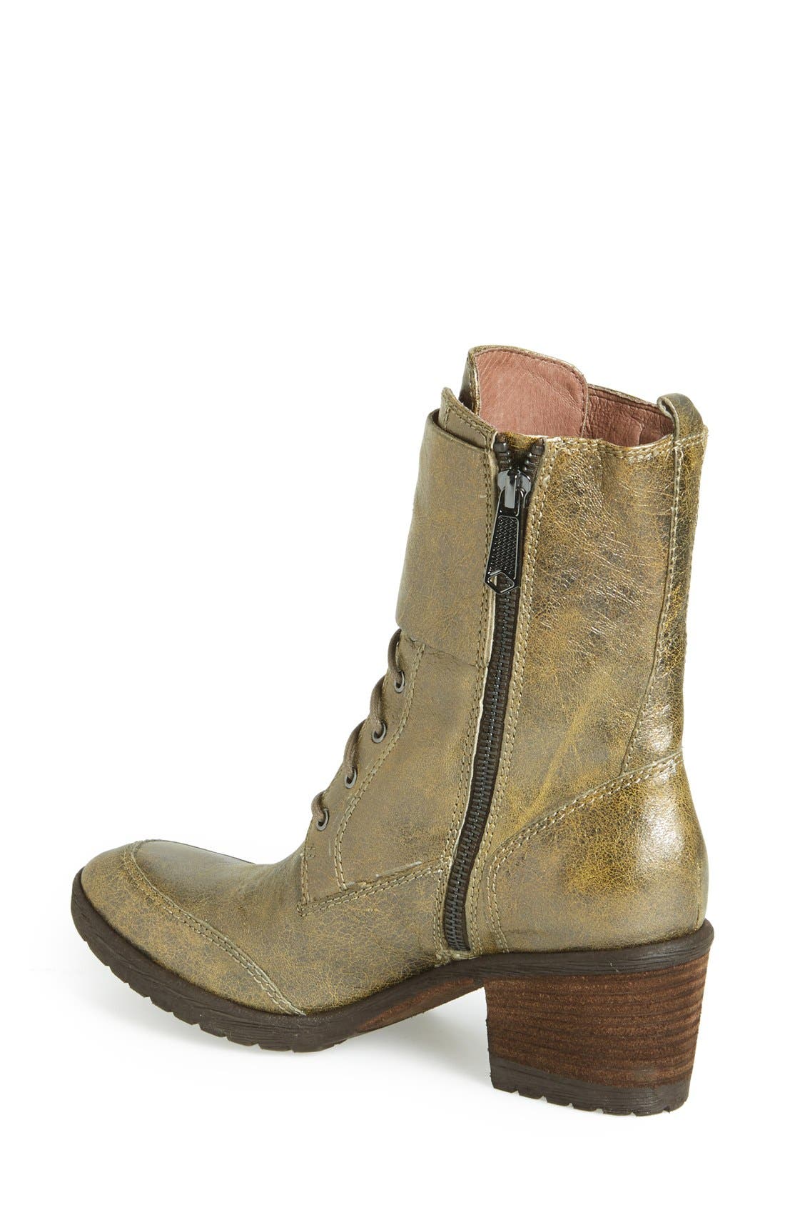 Donald J Pliner 'Danti' Boot, Alternate, color, OLIVE ANTIQUE METALLIC LEATHER