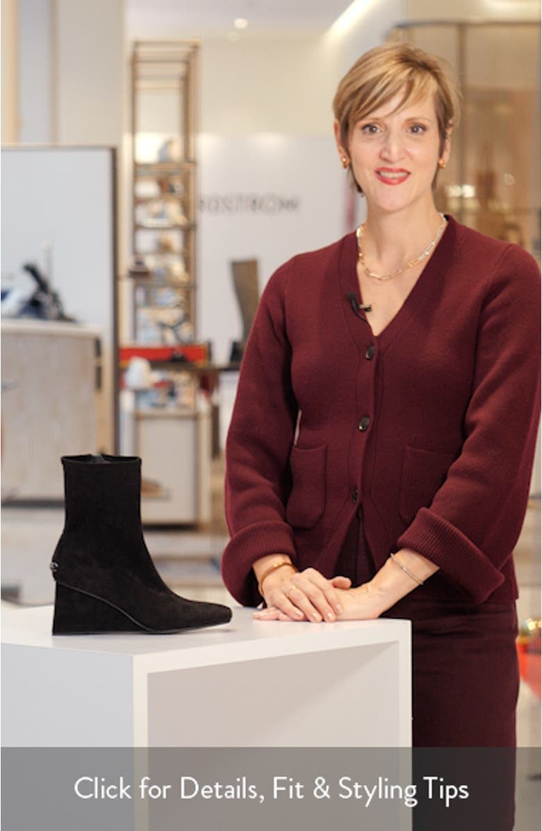 Lia Wedge Bootie, sales video thumbnail