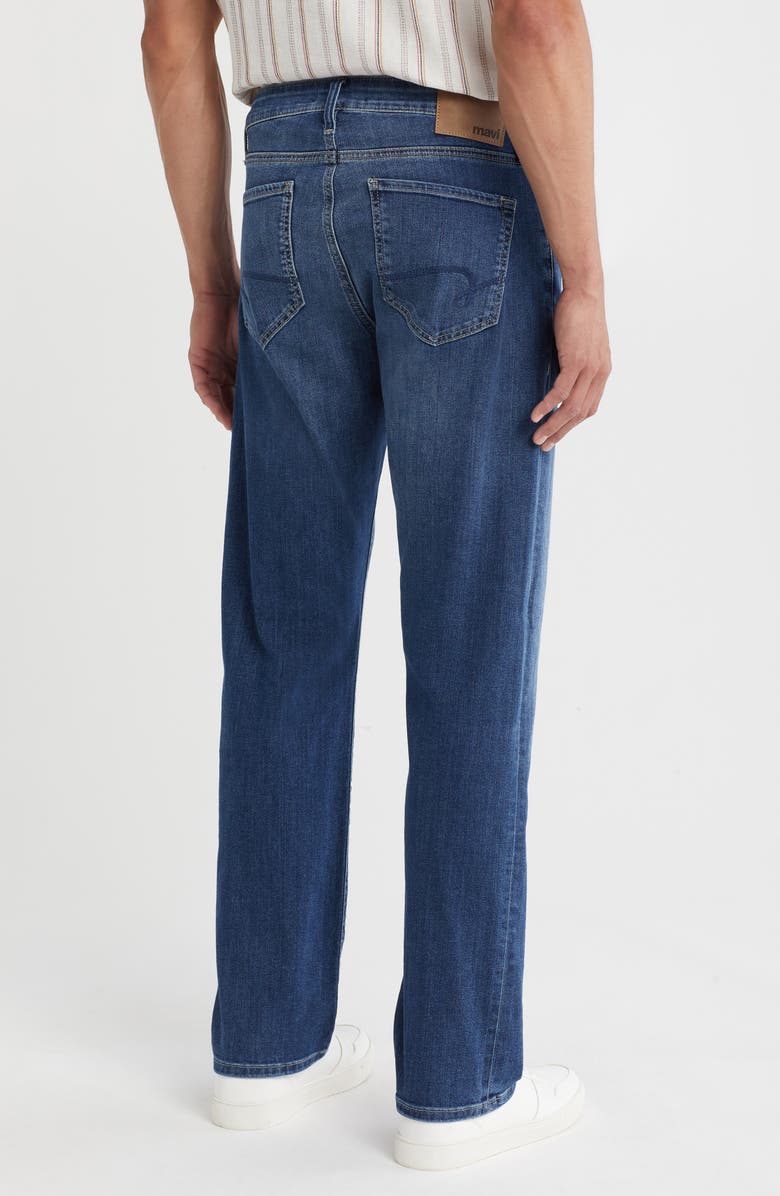 Mavi Jeans Zach Straight Leg Jeans, Alternate, color, Dark Brushed Tucson
