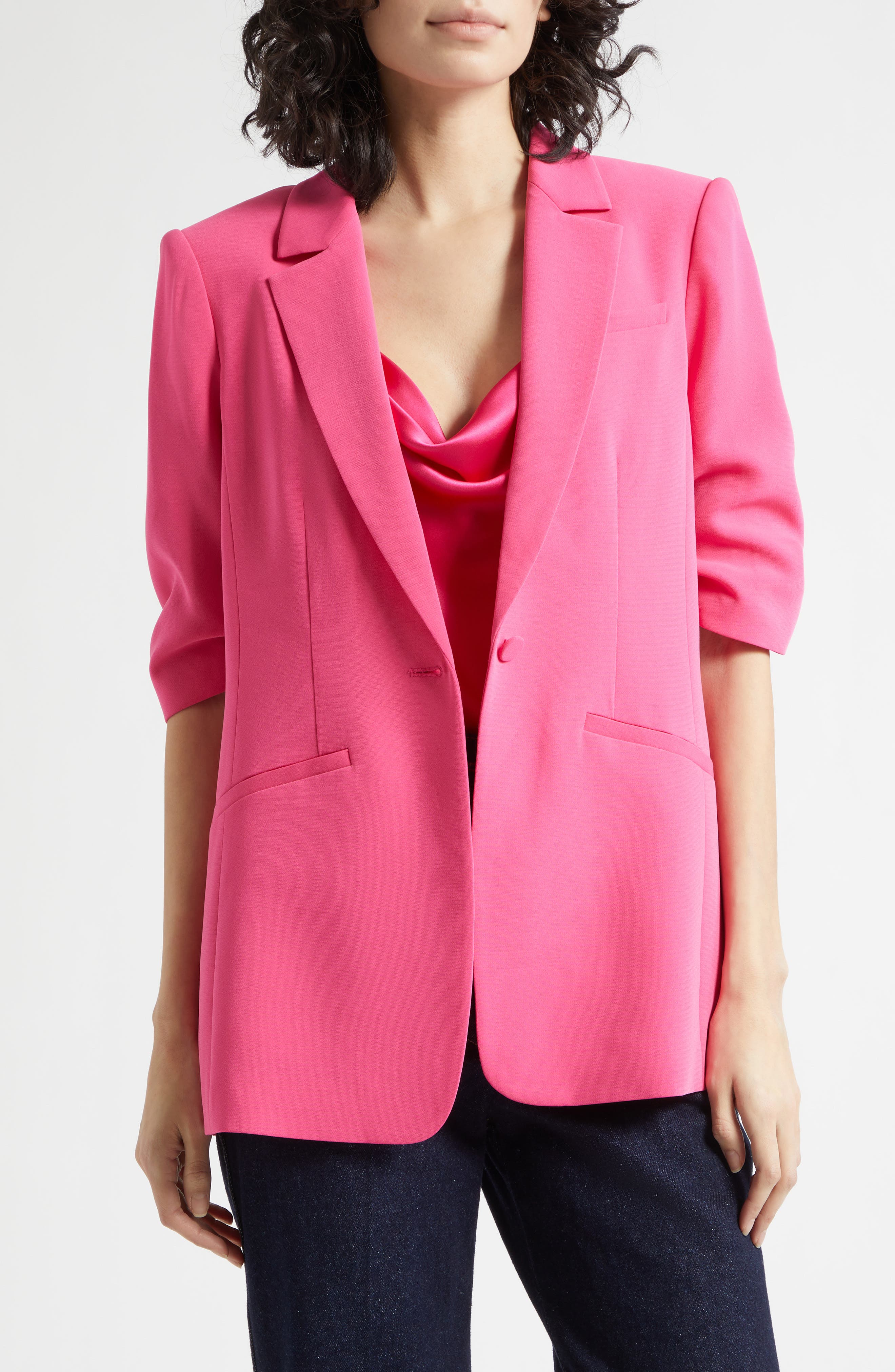 Khloe Short-Sleeve Blazer - image 3