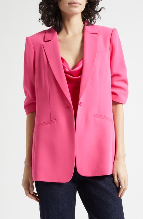 Khloe Short-Sleeve Blazer