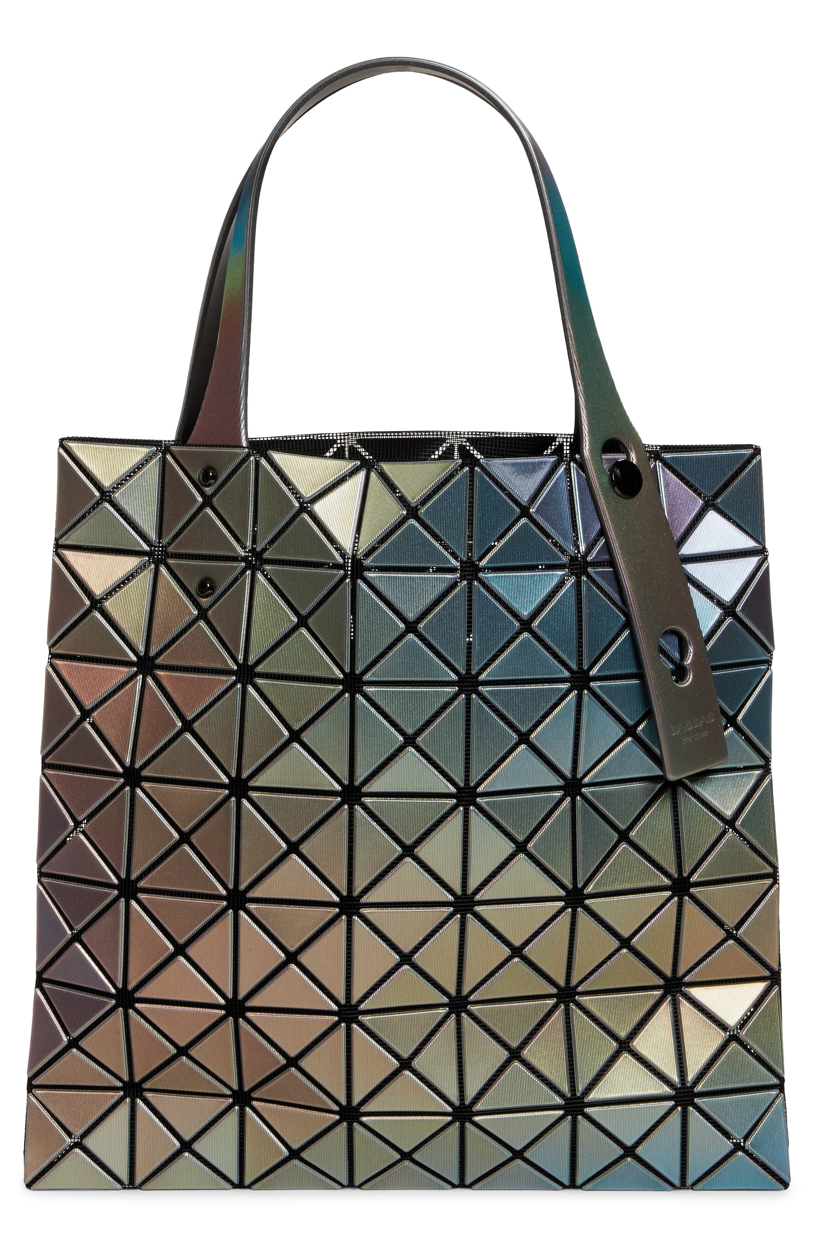 BAOBAO illusion シルバーベース Bao Bao Issey Miyake Illusion Metallic Tote | Nordstrom