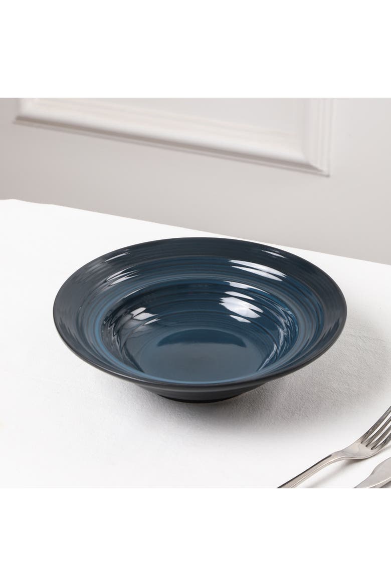 Celeste Stoneware 12-Piece Dinnerware Set, Alternate, color, Blue