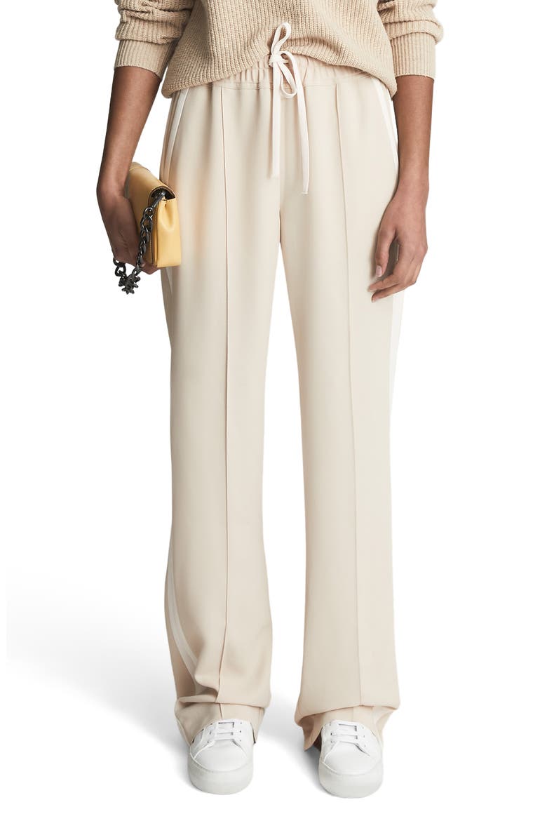 Frazer Pintuck Pleat Drawstring Pants, Main, color, STONE