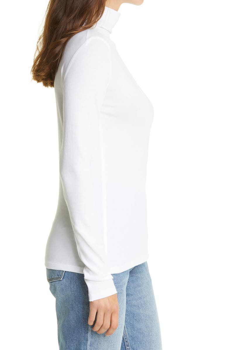 Vince Turtleneck Top, Alternate, color, White