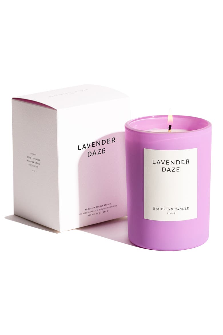 Lavender Daze Candle, Main, color, LIGHT/ PASTEL PURPLE