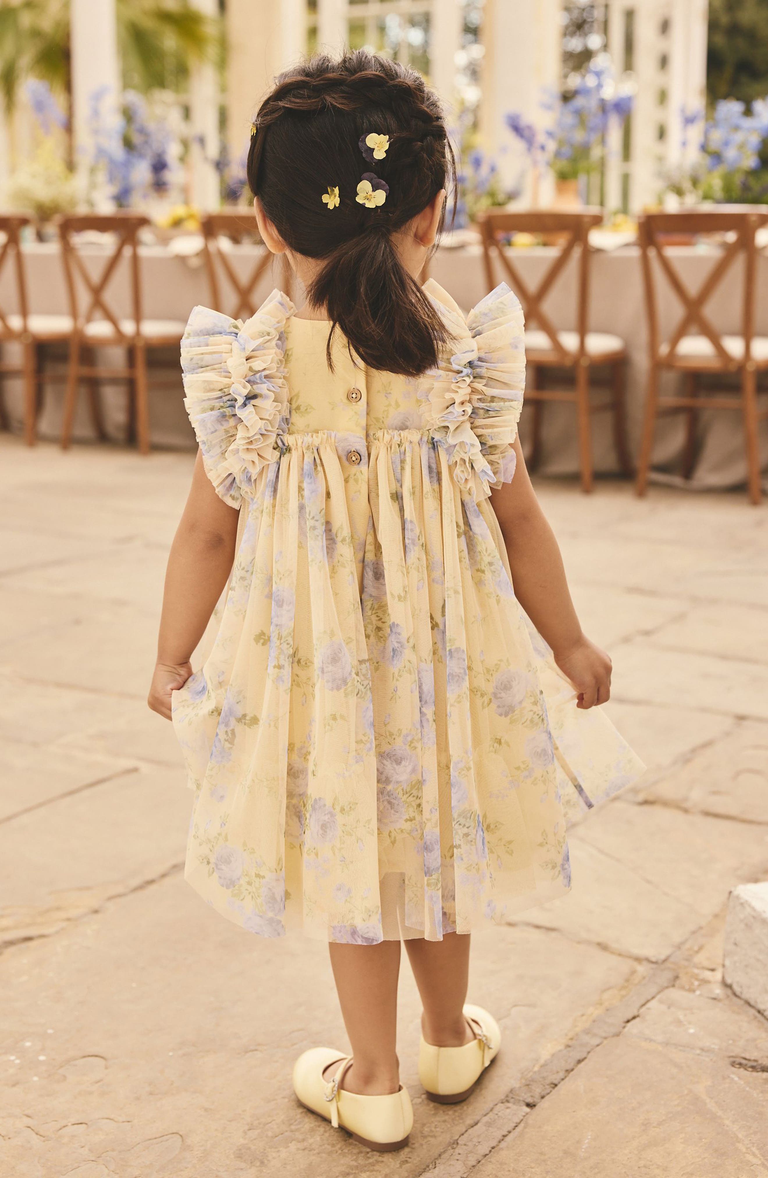 toddler dress Baby and - Celestial | 100% Organic the color white takes center stage Little English | Preppy Toddler