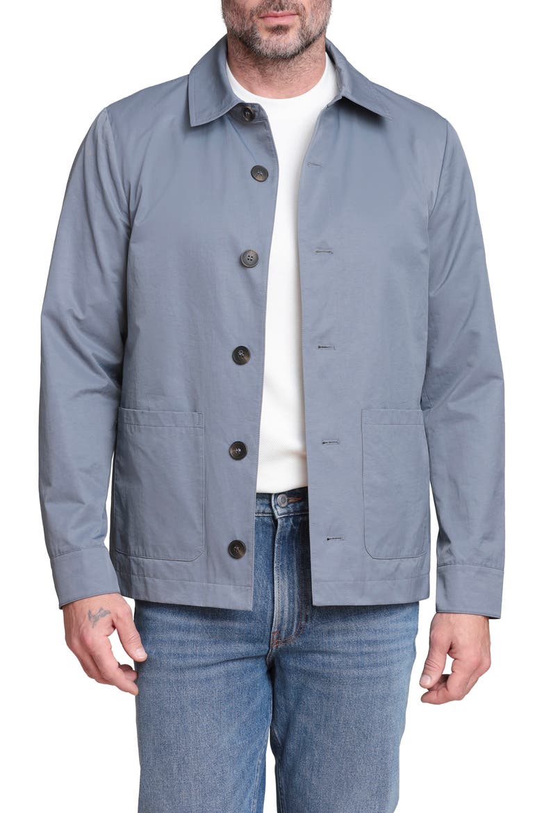 Utility Shirt Jacket, Main, color, STEEL