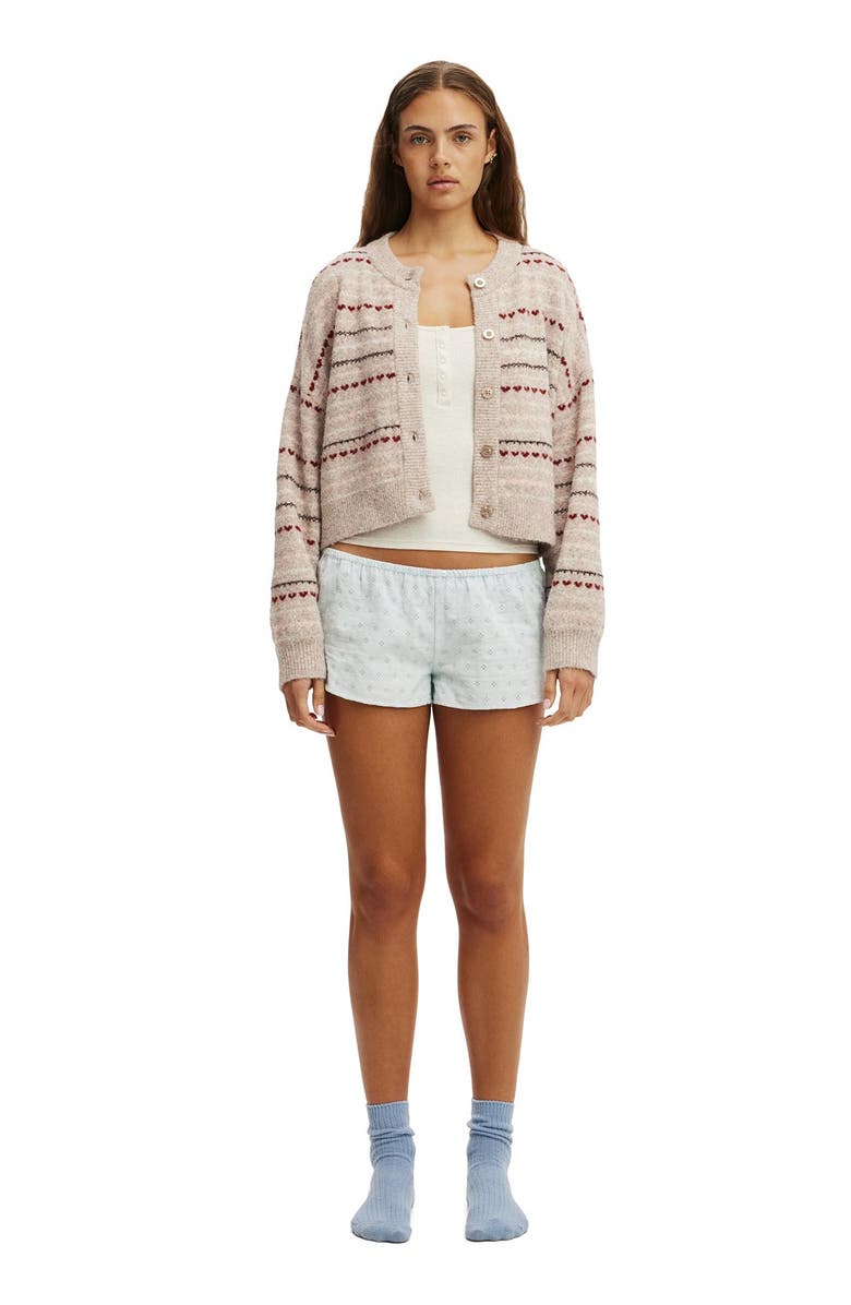 Body Women's Body Bed Short, Alternate, color, Ballad Blue Dobby